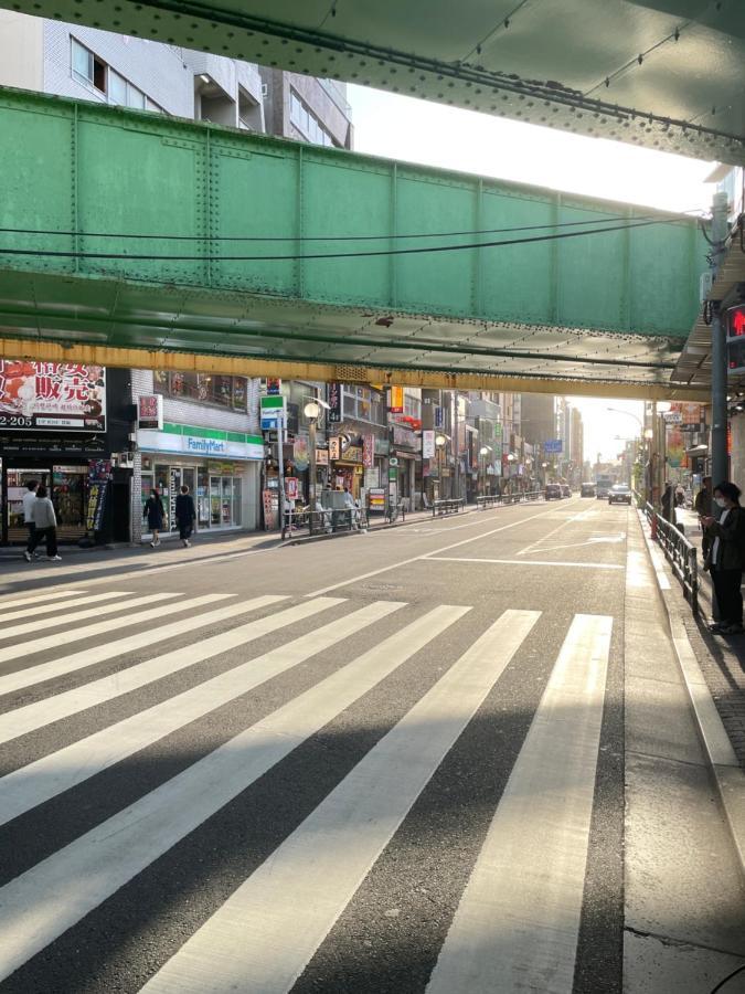 桜宿28 Square Meter King Size Bed With Sofa Bed, Garden Room 東京都 エクステリア 写真