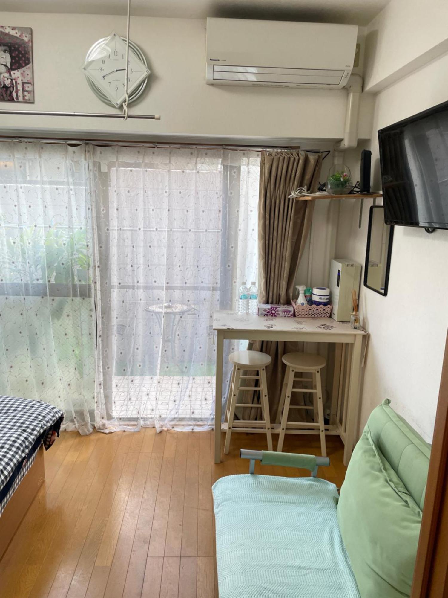 桜宿28 Square Meter King Size Bed With Sofa Bed, Garden Room 東京都 エクステリア 写真