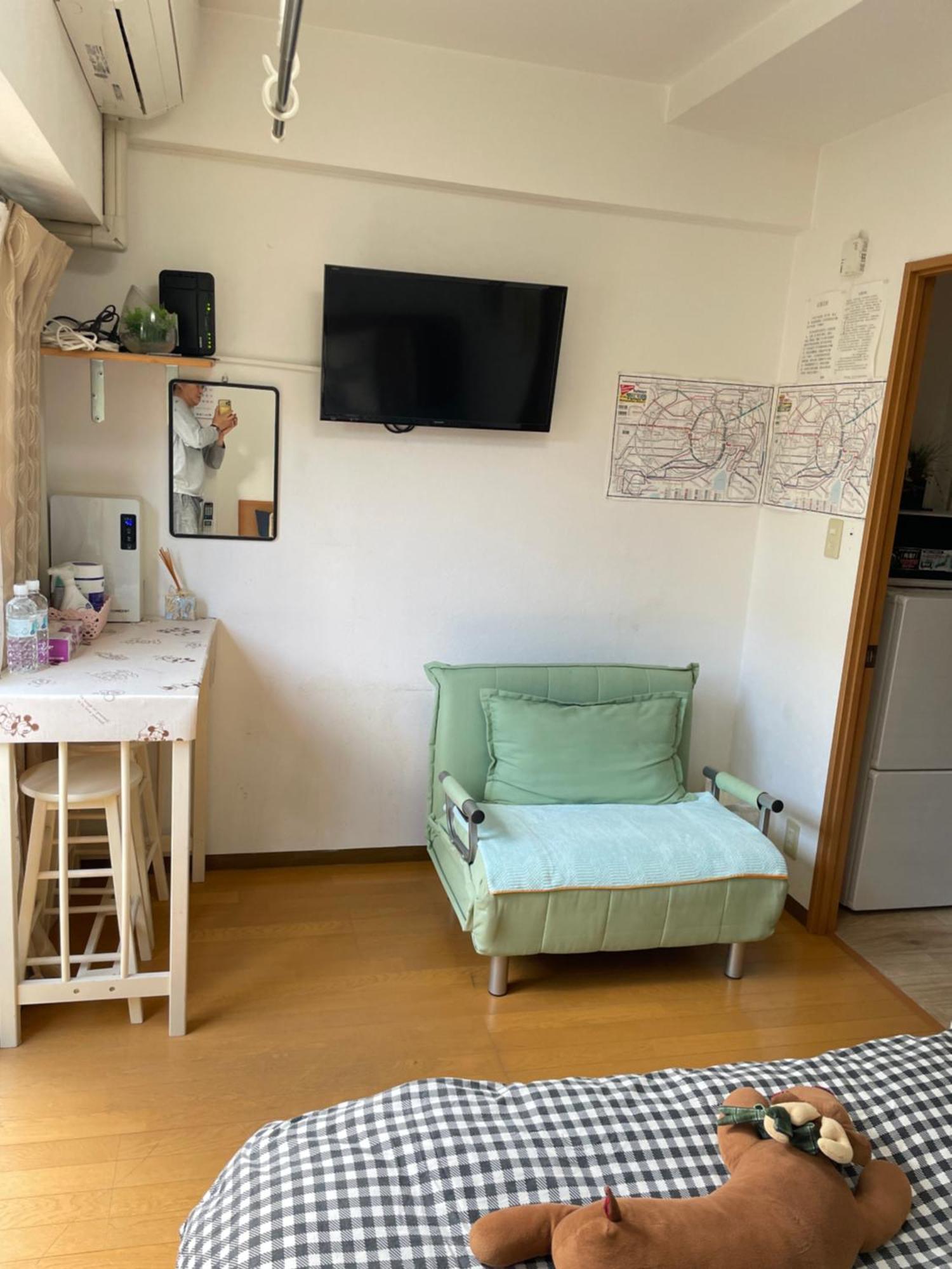 桜宿28 Square Meter King Size Bed With Sofa Bed, Garden Room 東京都 エクステリア 写真